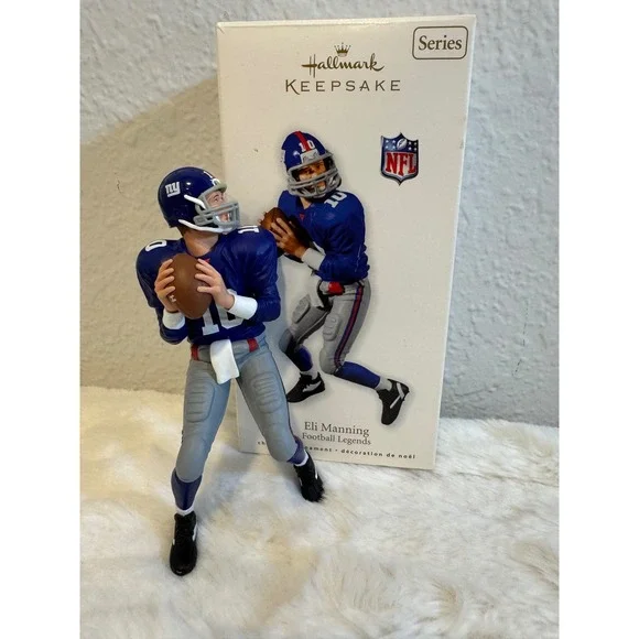 Hallmark Keepsake Eli Manning New York Giants Football Legends Ornament 2010