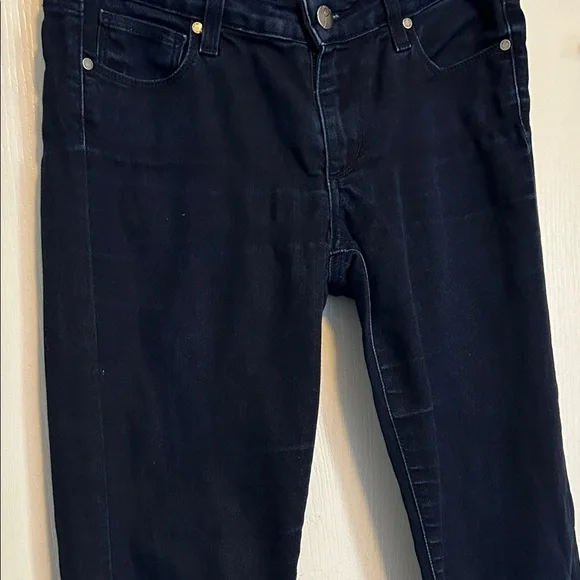 PAIGE Dark Indigo Denim Peg Skinny jeans