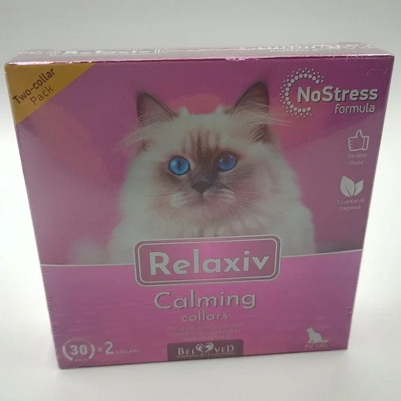 Vet-Recommended Cat Calming Collar No Stress 60 Days‎