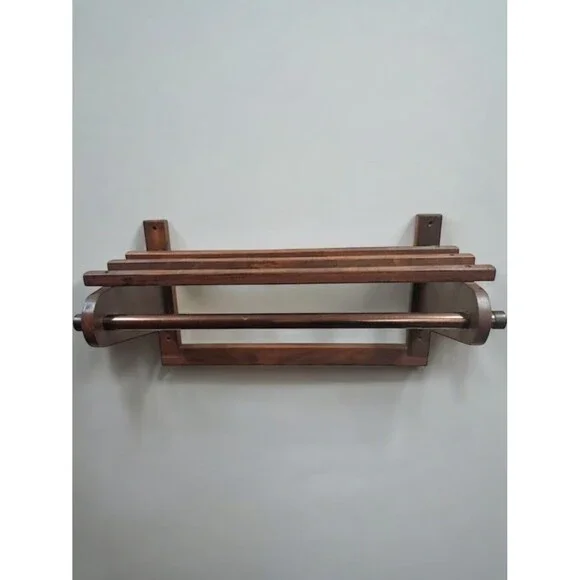 Coat and Hat Rack Wood MCM Approx 13.75 x 12.75 x 25