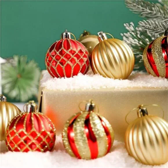 30ct 2.36 Inch Christmas Tree Balls Ornaments