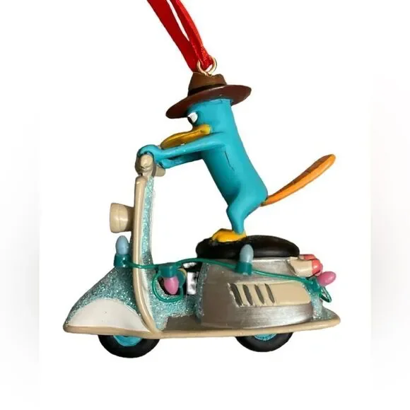 Disney Have Yourself A Perry Little Christmas Phineas & Ferb Ornament Rare