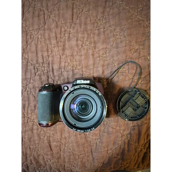 Nikon Coolpix L820 16MP 30x Optical Zoom Digital Bridge Camera Plum Purple