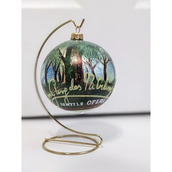 Seattle Opera Der‎ Ring des Nibelungen Polish Glass Christmas Ornament Large 4