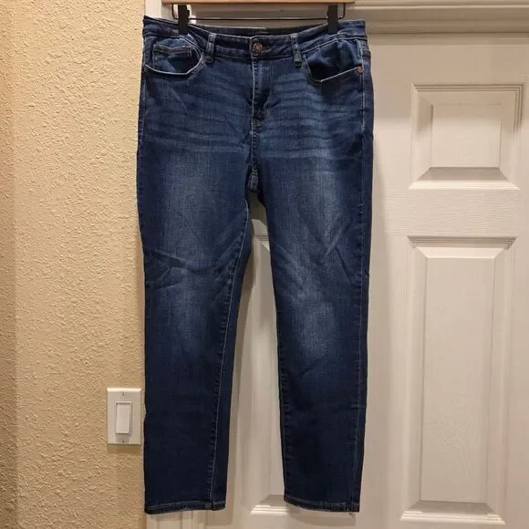 Judy Blue Relaxed Fit Dark Indigo Jeans, Size 31
