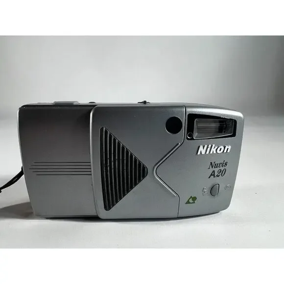 Nikon Nuvis A20 APS Point & Shoot Film Camera with Case New Oldsmobile