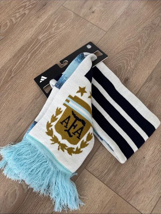adidas Argentina Light Blue Scarf ⚽️ 🇦🇷 100% original w tags! World cup 2026