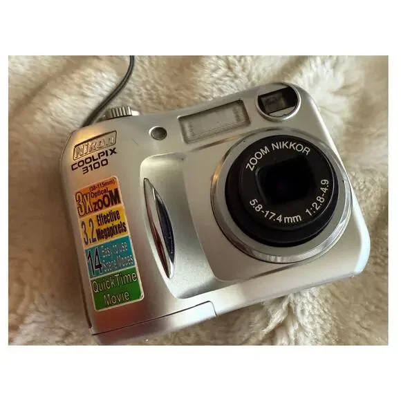Nikon Coolpix 3100 3x zoom quick time movie -‎ TESTED