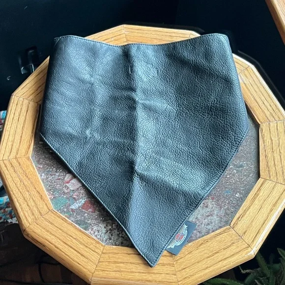 Leather Bandana Motorcycle Wear Harley Davidson