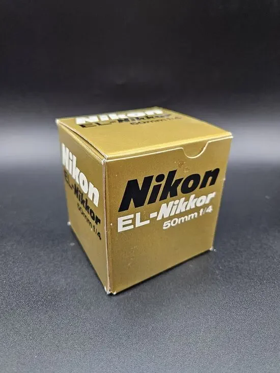 Nikon EL-Nikkor 50mm f/4 Enlarging Lens Darkroom M39 Made in Japan