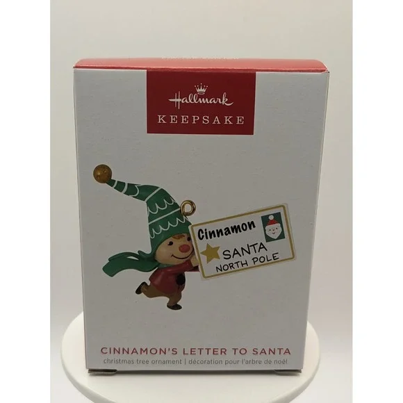 2023 Hallmark‎ Keepsake Limited- Cinnamon's Letter to Santa -Gnome~ NEW~