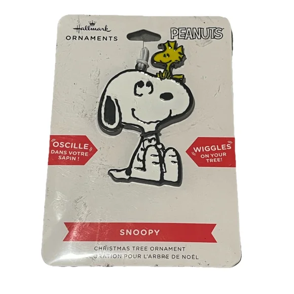 Hallmark Snoopy 2024 Christmas Ornament Metal Enamel