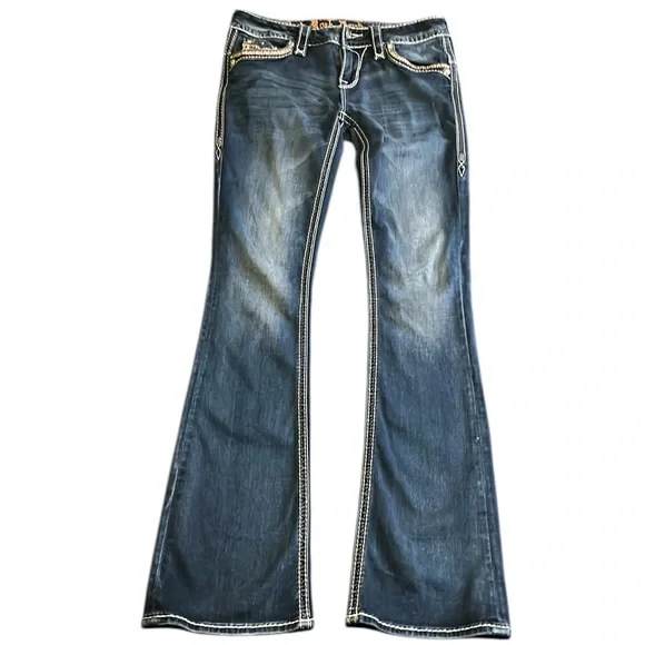 Rock Revival Madpink Boot Size 27 Denim Jeans