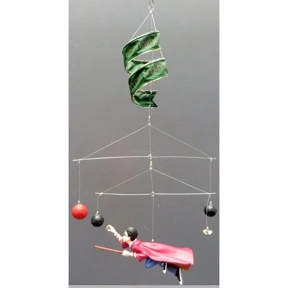 Hallmark Harry Potter Quidditch Mobile Ornament Soar To‎ New Heights Seeker 2000