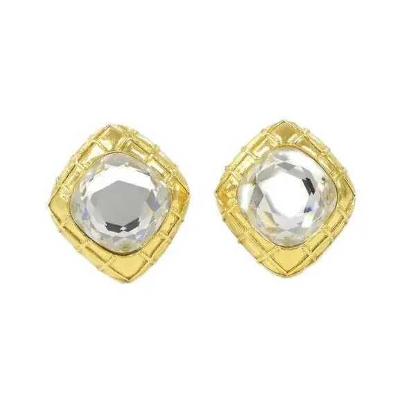 CHANEL Gold Earrings