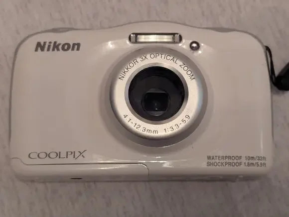 Nikon Coolpix W100 Digital Camera Working Great (No charging Cable)