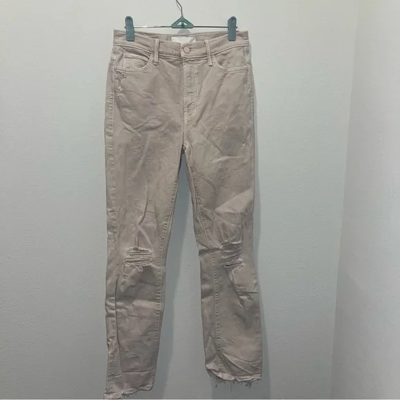 Mother Superior High Waisted Rascal Ankle The Devil Drinks Coffee Size 26