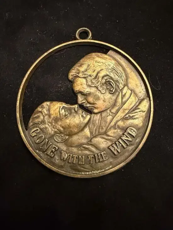 1998 Gone With The Wind Turner Entertainment Brass Ornament