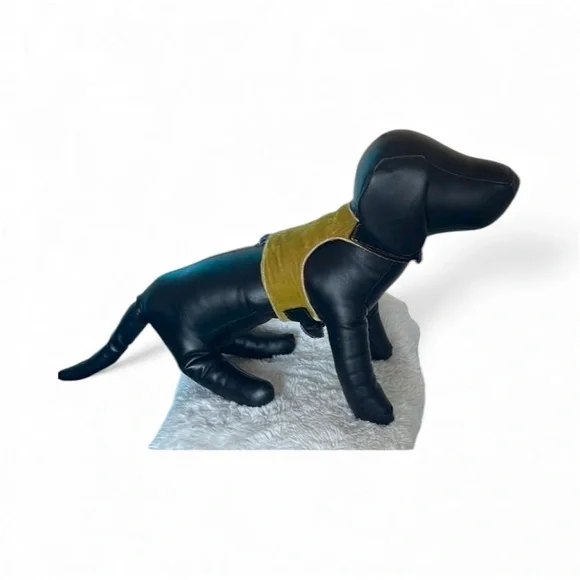 Stylish Black and Tan Dog Harness