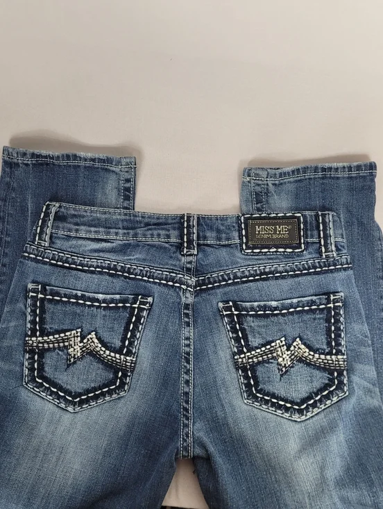 Miss Me Boyfriend Cropped Capri JB1026P4 Jeans Size 29