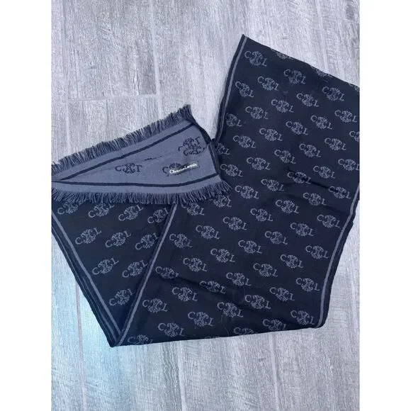 Christian Lacroix Scarf Seal Grey‎ Logo