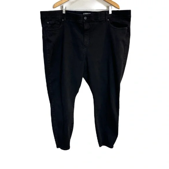 Torrid Black Bombshell Premium Stretch Skinny Jeans Denim Women’s Plus‎ Sz 30T