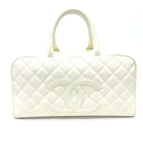 CHANEL White Bag
