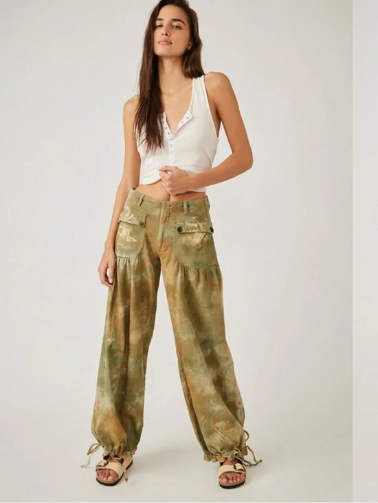 Free People Lotus Tie Dye Jeans- size 27