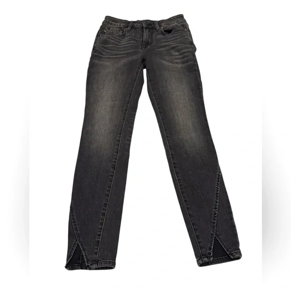 Vigoss Marley Skinny Jeans Mid Rise Black Women’s Size 25x27