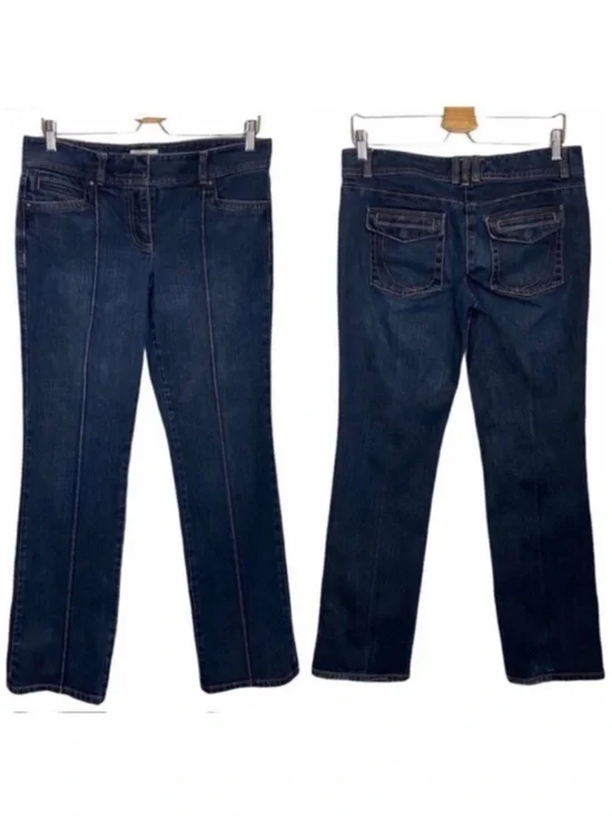 ANN TAYLOR LOFT Mid Rise Straight Leg Jeans - Size 6