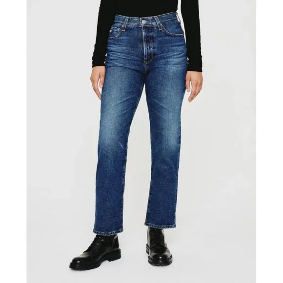 NWT AG Alexxis High Rise Vintage Slim Jean in 14 Years Mentor 26