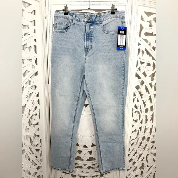 Frye Stevie Wash High-Rise Straight Leg Jeans NWT
