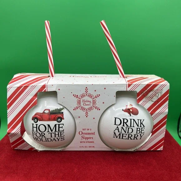 Christmas Ornament Sippers 4