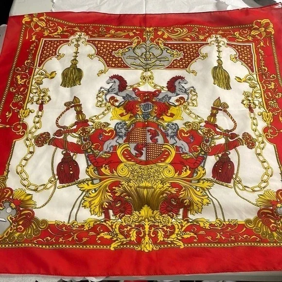 Vintage 1970 regal horse scarf