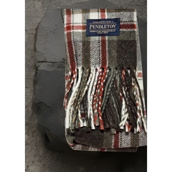 Pendleton Pacific Plaid 100% Wool 76