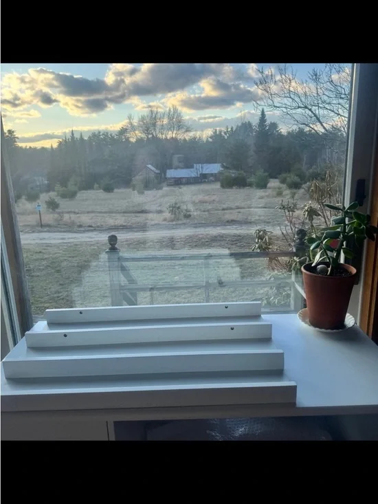 White 3 Pack Shelves