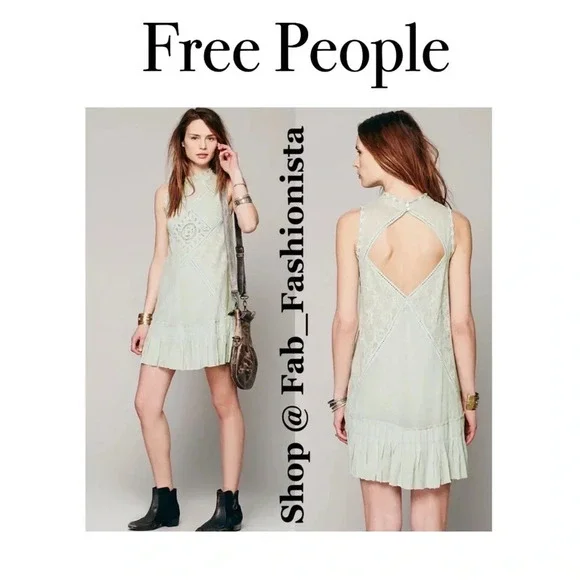 Free People Lace Mini dress size Medium