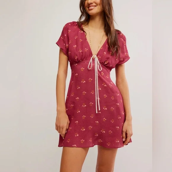 Free People | NWT Floral Mini Dress