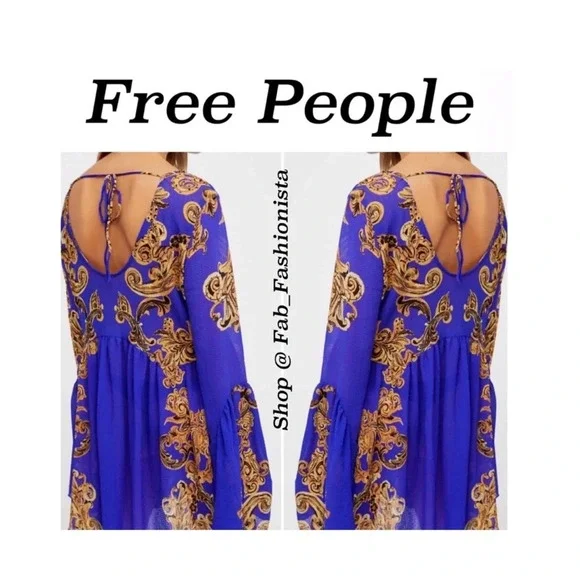 Free People flowy tunic dress size Small