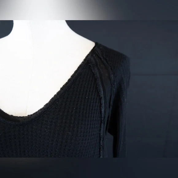 Free People Black Sweater