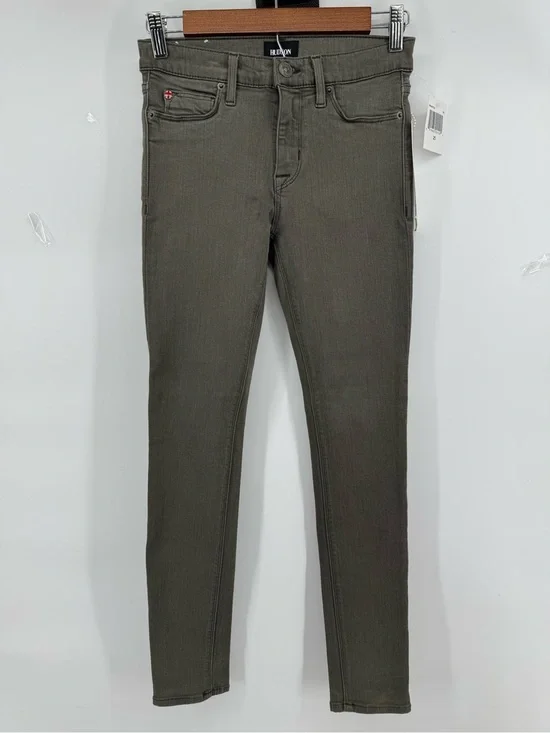 Hudson Nico Midrise Ankle Jeans Women's Sz 25 NWT Tropper Green