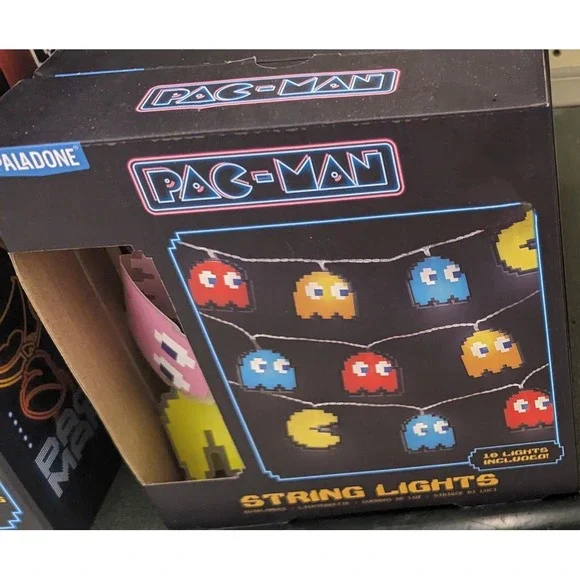 PAC MAN String‎ Lights by Paladone NIB!