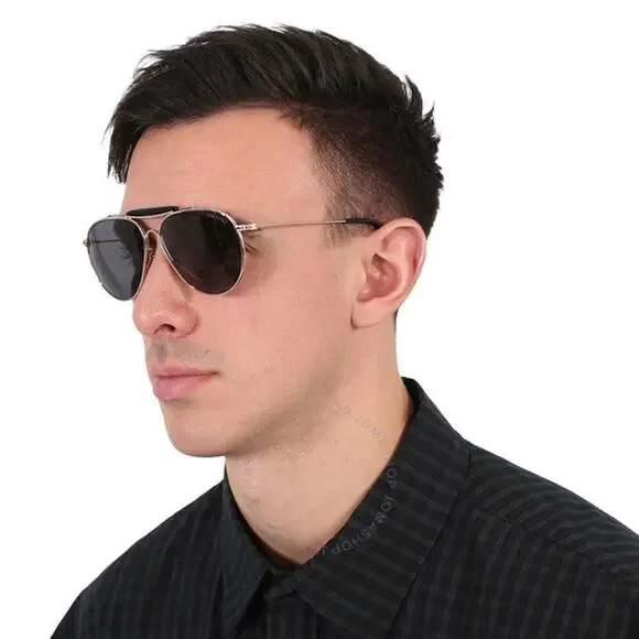 💎✨NEW✨💎NWT tom Ford Raphael Smoke Pilot Men's Sunglasses