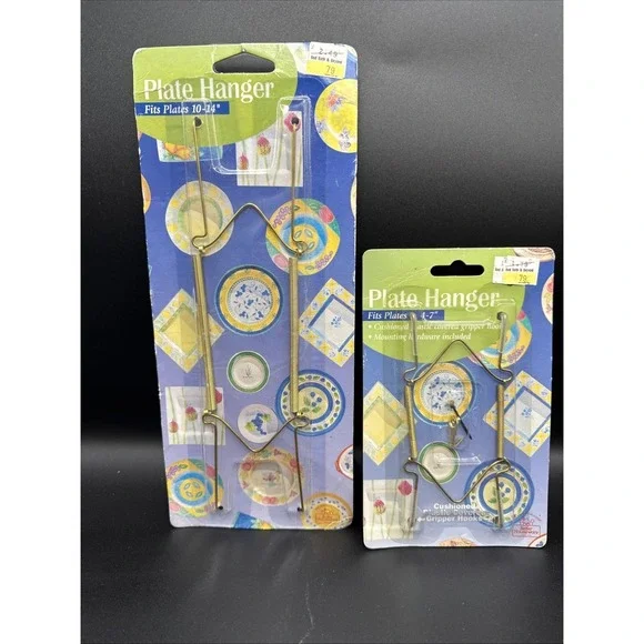 Lot Of 2 Better Houseware Wire Plate Hangers‎ 4-7