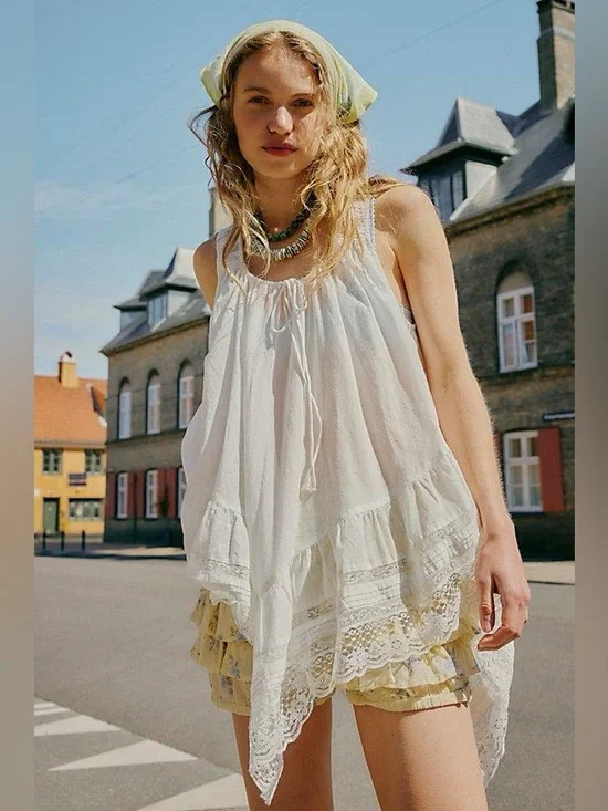 FREE PEOPLE | ✨NEW✨ Coretta Tunic in Clean Ivory