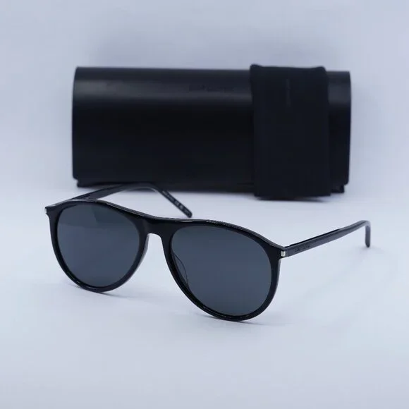 🕶️ New Saint Laurent SL667 001 Sunglasses - Black Frame, Black Lenses