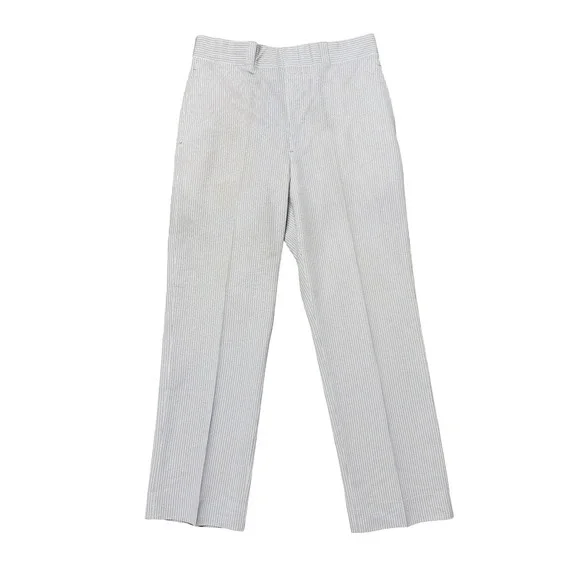 Vintage men's blue pinstriped slacks pants unbranded‎ 32x29