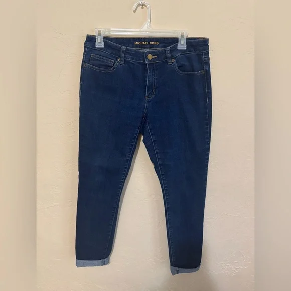 Michael Kors Blue Skinny Jeans Classic Style