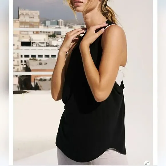 Free People Movement Endurance Run Tank XS/S Black