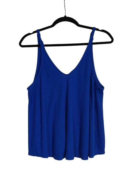 FREE PEOPLE Intimately Dani Swing Tank In Ocean Blue Size Small